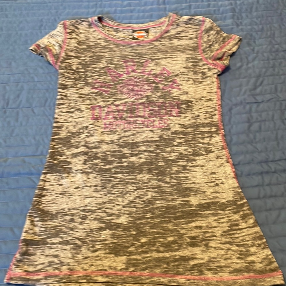 Harley Davidson Fitted Lightweight Top